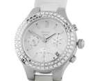 DKNY Women's 38mm Chambers Multifunction Watch - White/Silver