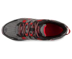 ASICS Men's GEL-Venture 4 Shoe - Charcoal/Black/Red