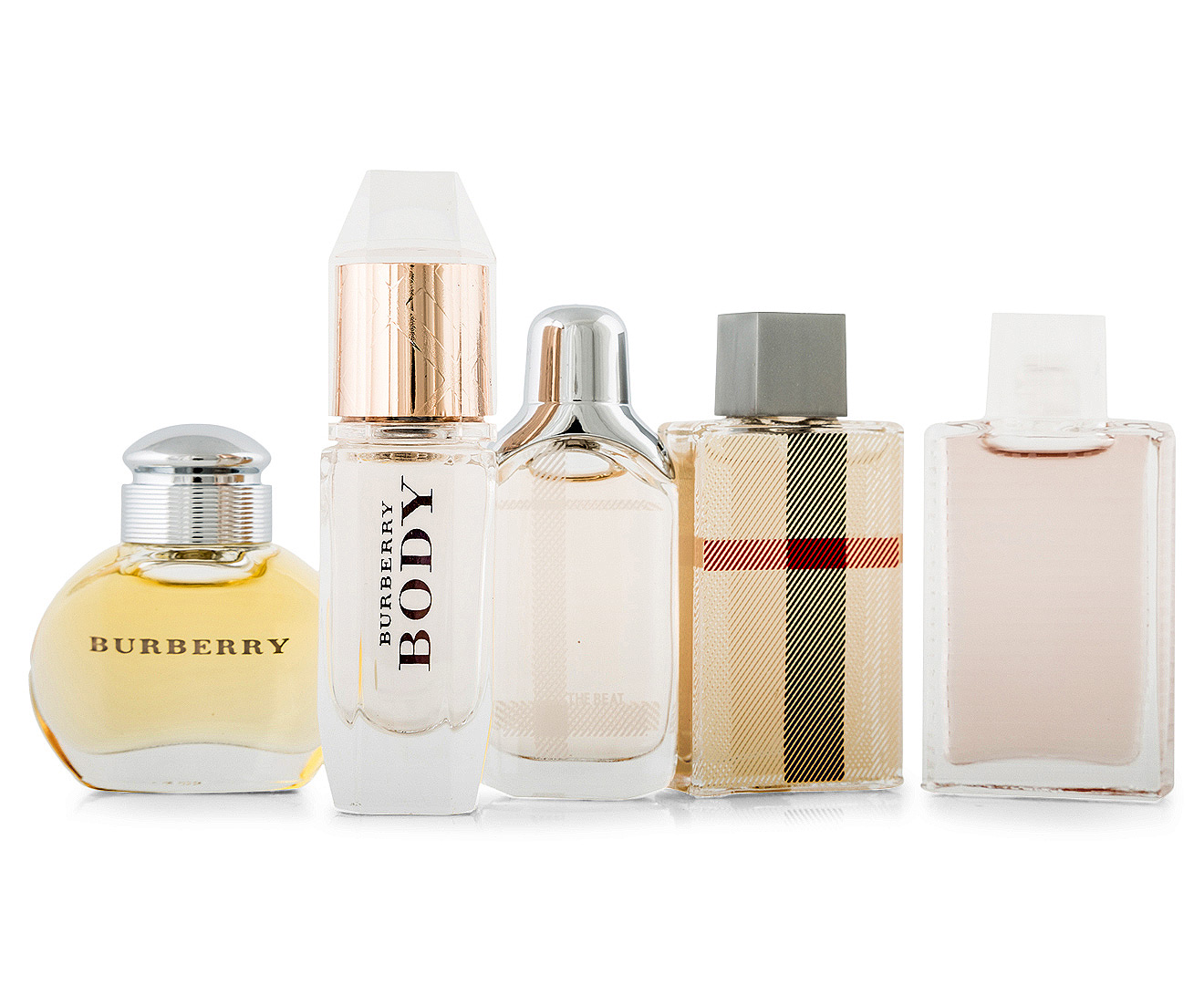 burberry miniature perfume set