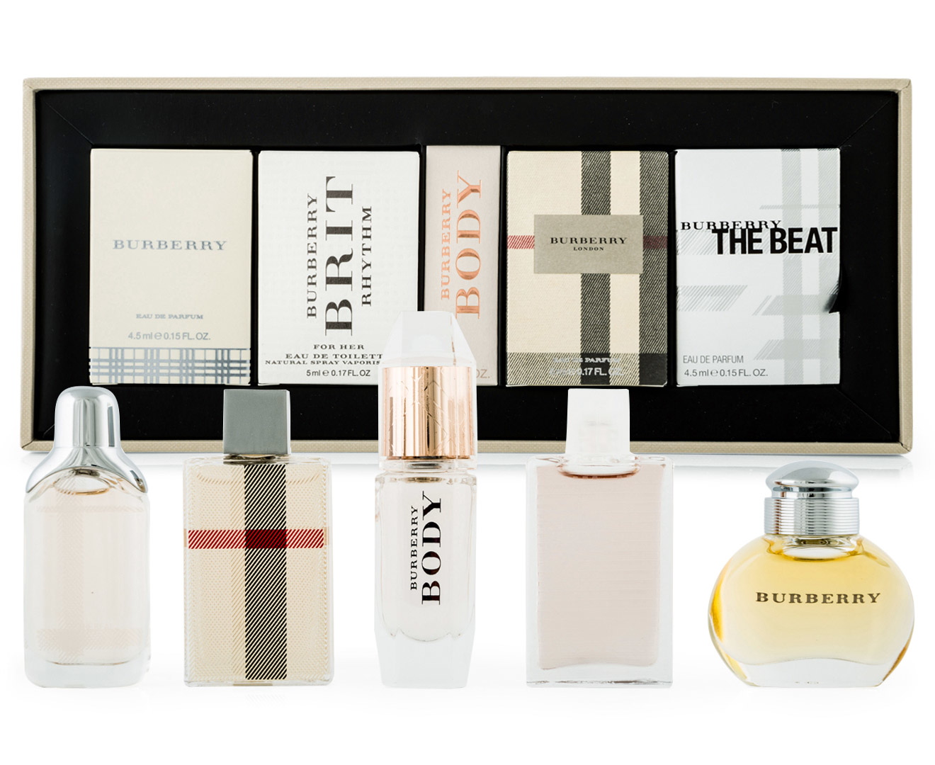 burberry mini perfume gift set