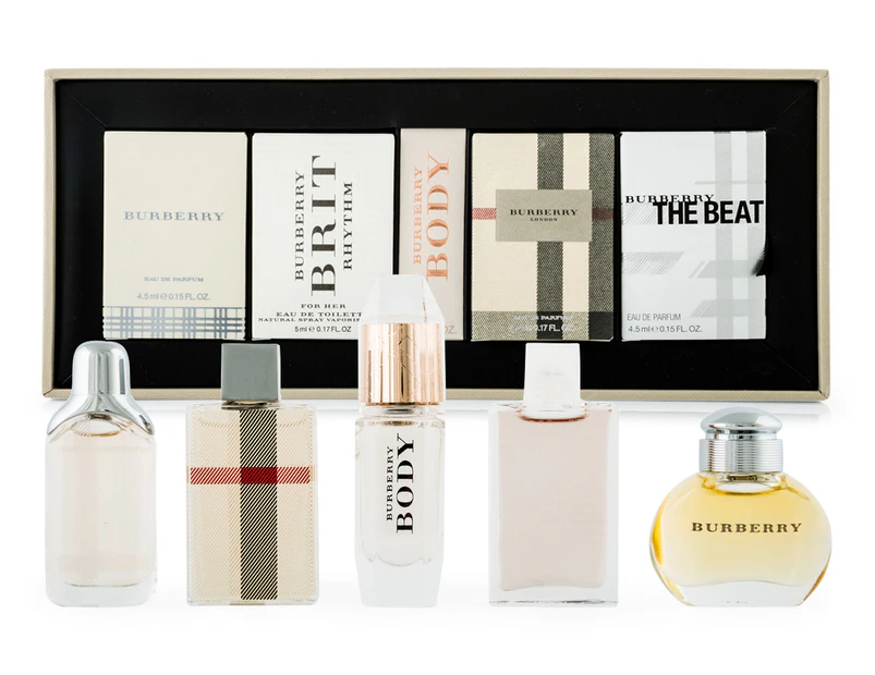 Burberry Miniature Collection 5-Piece Gift Set
