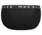 Hugo Boss Men's Stretch Cotton Brief 3-Pack - Black