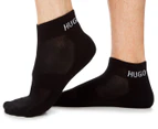 Hugo Boss Men's Sport Sneaker Sock 2-Pack - Black