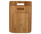 Ortega Kitchen 3-Piece Bamboo Chopping Board Set