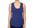 Metalicus Women's One Size Luna Tank - Indie Blue Solid
