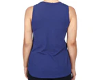 Metalicus Women's One Size Luna Tank - Indie Blue Solid