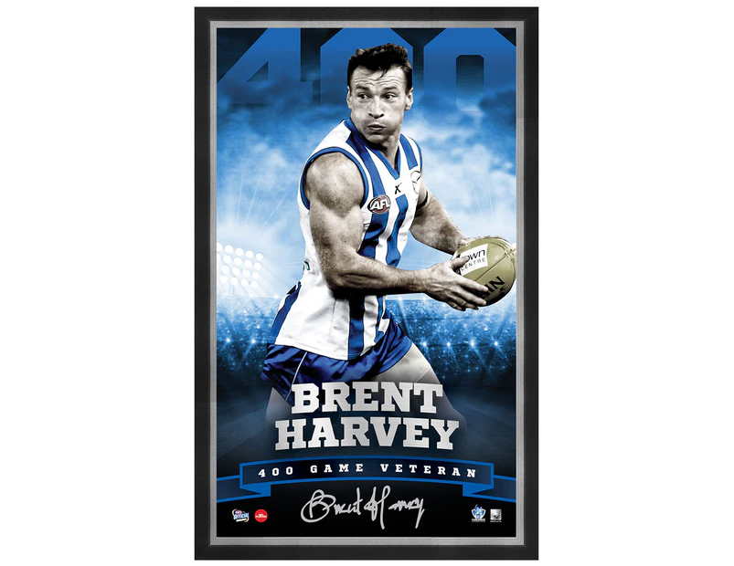 Brent Harvey 'The 400 Club' 780x500mm Signed Lithograph