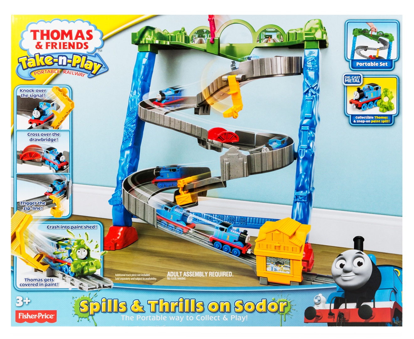 Thomas & Friends TakeNPlay Spills & Thrills On Sodor Play Set Catch