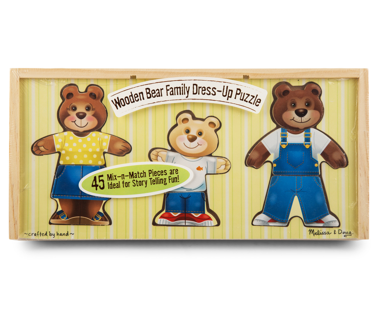 melissa and doug bear family dress up