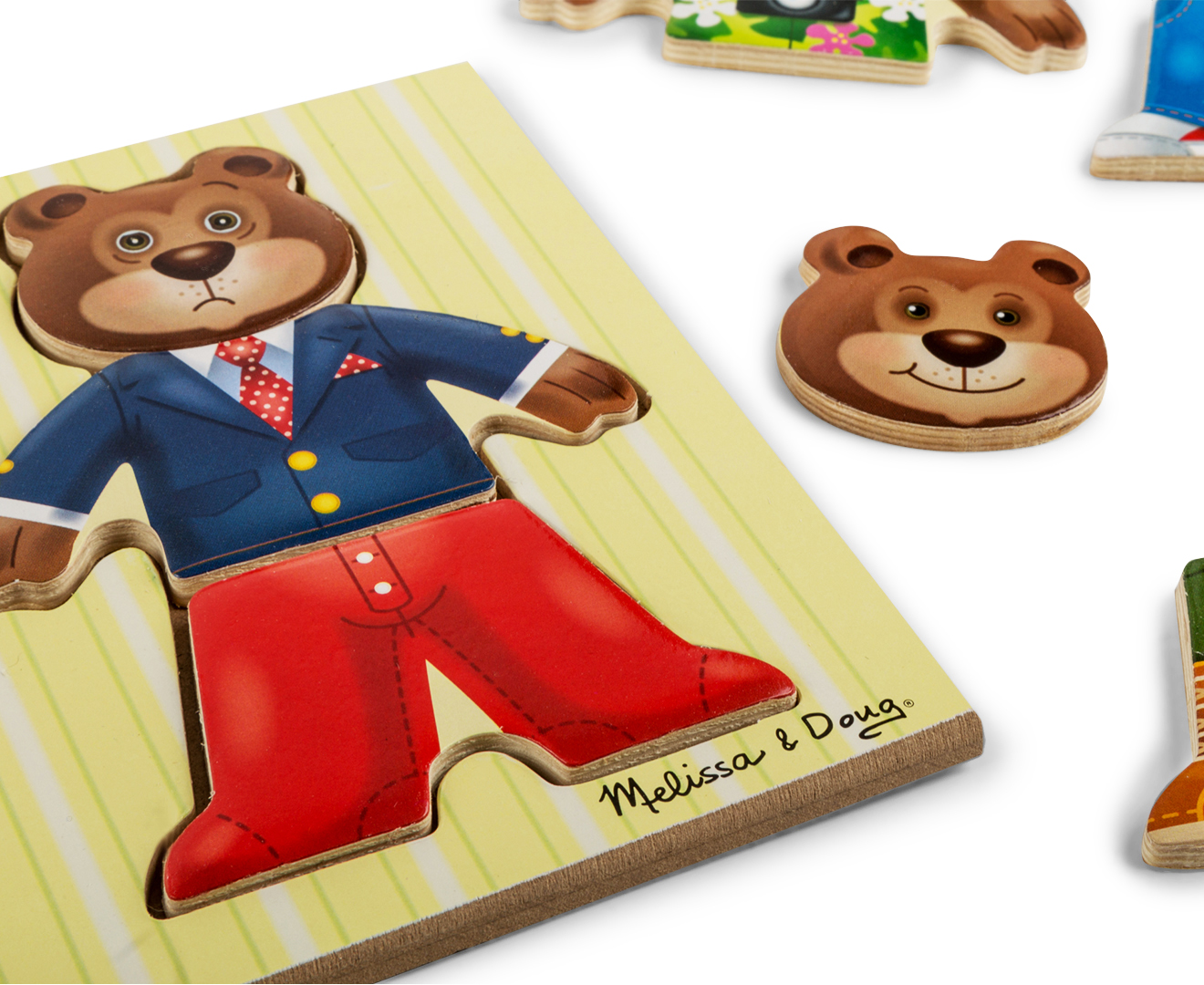 melissa & doug dress up bear