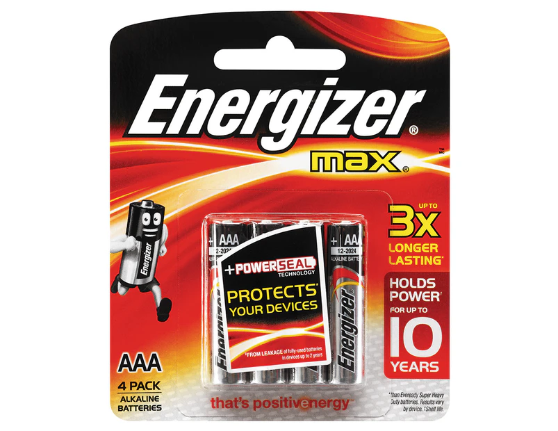 MAX Alkaline Batteries, AAAA, 2 Batteries/Pack (Pack of 18) 