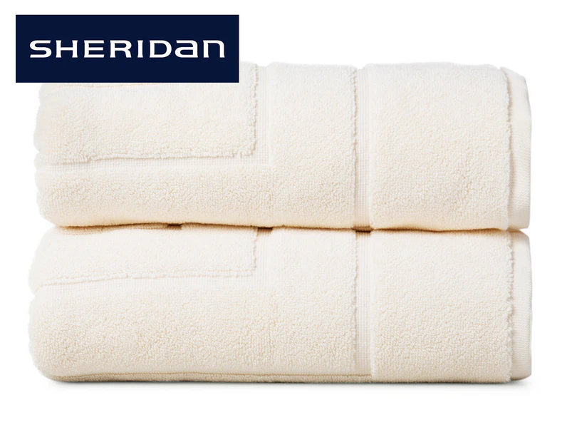 Sheridan Luxury Egyptian Bath Mat 2-Pack - Parchment