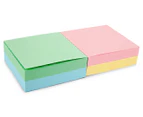 Collins Debden Colour Block Memo Pad - Pastel