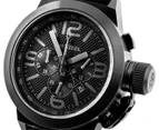 TW Steel Canteen Style Collection 45mm TW843 Watch - Black