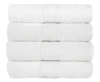 Royal Time 40x60cm Hand Towel 4-Pack - White