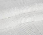 Royal Time 70x140cm Bath Towel 4-Pack - White