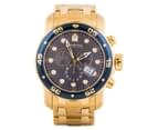Invicta Men's Pro Diver Collection 48mm Watch -Gold/Blue 1