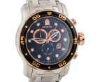 Invicta Men's Pro Diver Collection 48mm Watch - Silver/Blue/Rose Gold