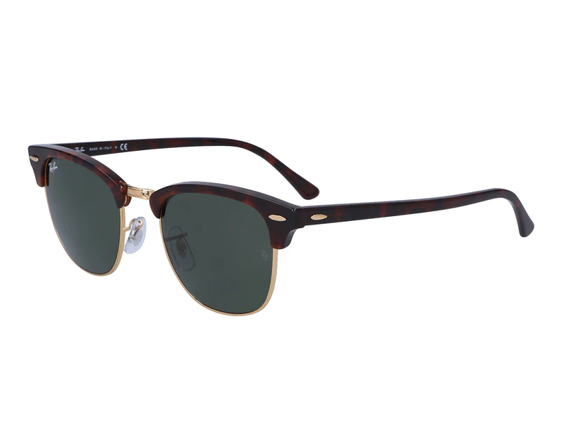 Ray-Ban Clubmaster Classic RB3016 Sunglasses - Tortoise/Green