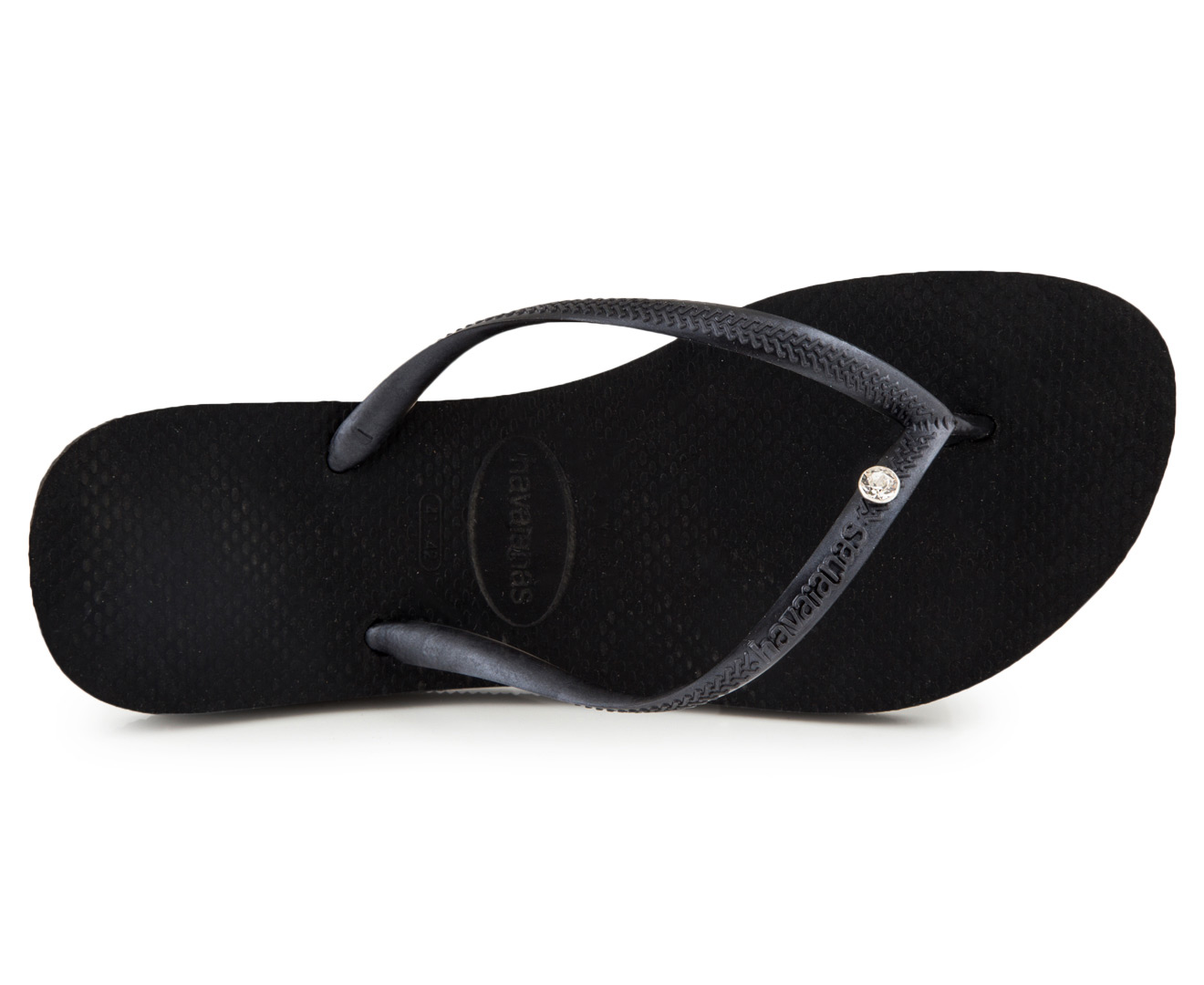 havaianas black crystal