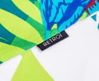 Retro Home Tropica Queen Quilt Cover Set - Green