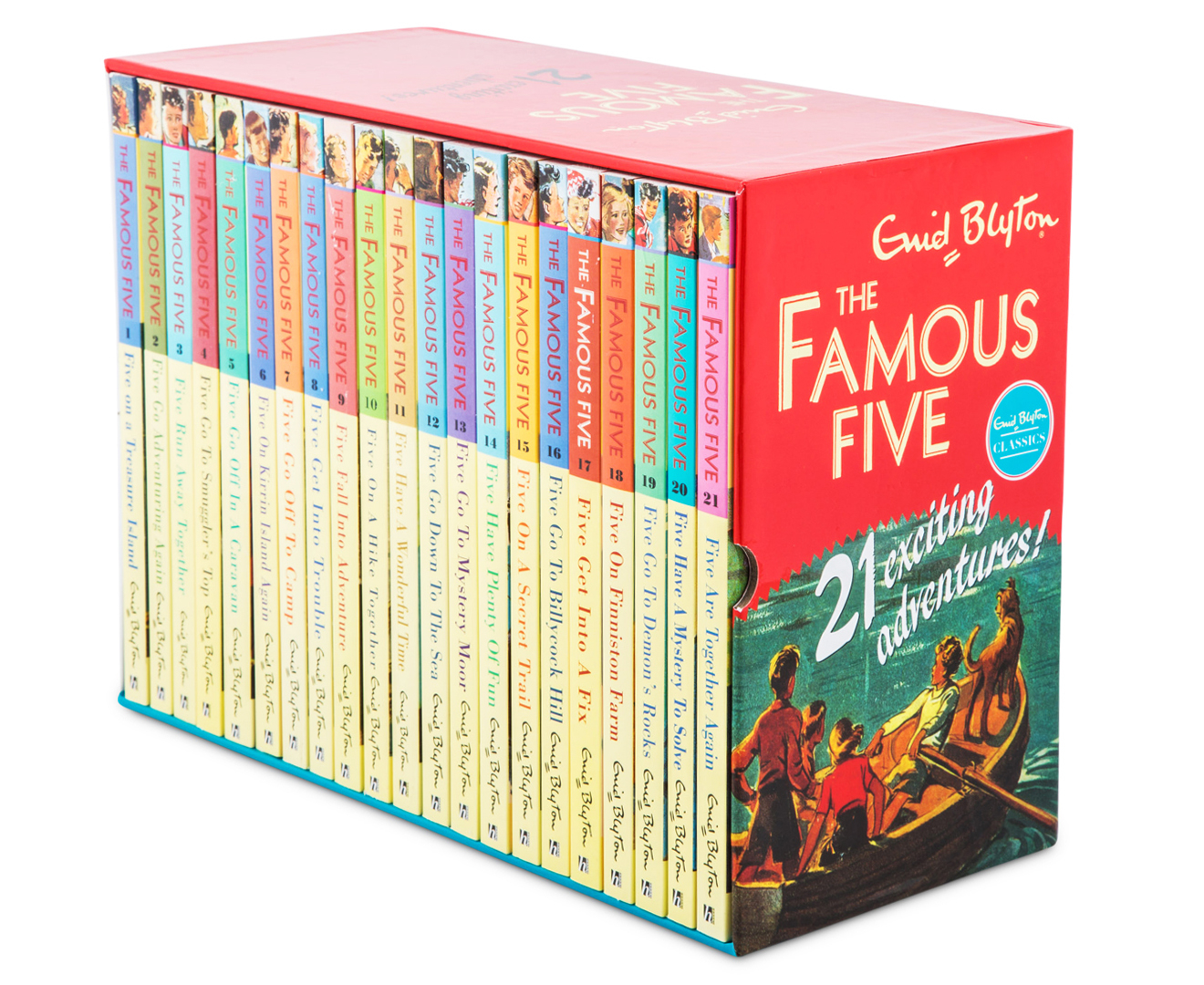 The Famous Five [4 Adventures] by Enid Blyton