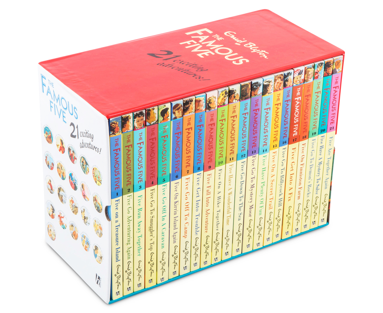 Enid Blyton's Famous Five 21-Book Box Set | Catch.com.au