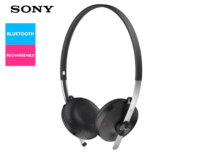 Sony SBH60 Stereo Bluetooth Headphones - Black