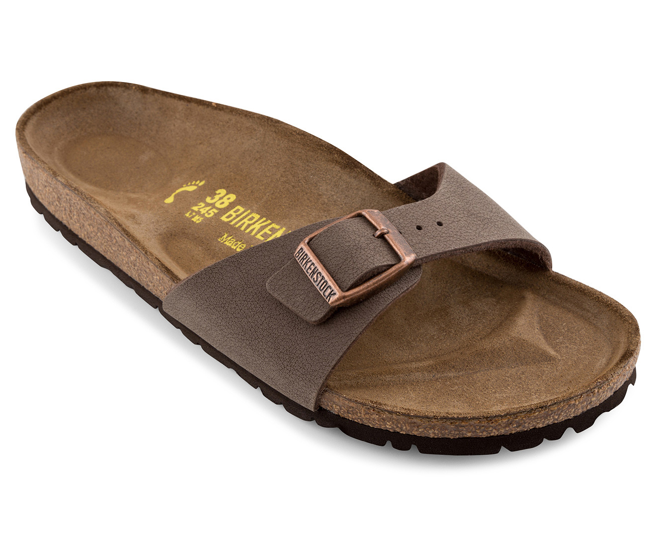 Madrid Narrow Fit Sandals - Mocca 