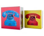 Christopher Vine Design Triple Zero Tin Box Set - Red/Yellow