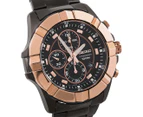 Seiko Men's 43mm Lord Chronograph Watch - Black