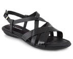 Hush Puppies Women's Nishi X Band Sandal - Black 