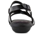 Hush Puppies Women's Nishi X Band Sandal - Black 