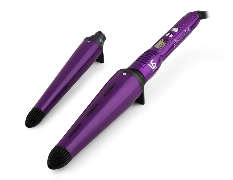 Vs sassoon salon hotsell curls conical wand review