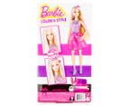 Barbie Hair Colour And Style Doll - Pink