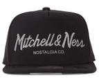Mitchell & Ness Men's Rebound Snapback - Black