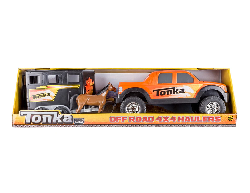 Tonka Off Road 4x4 Hauler with Horse Trailer