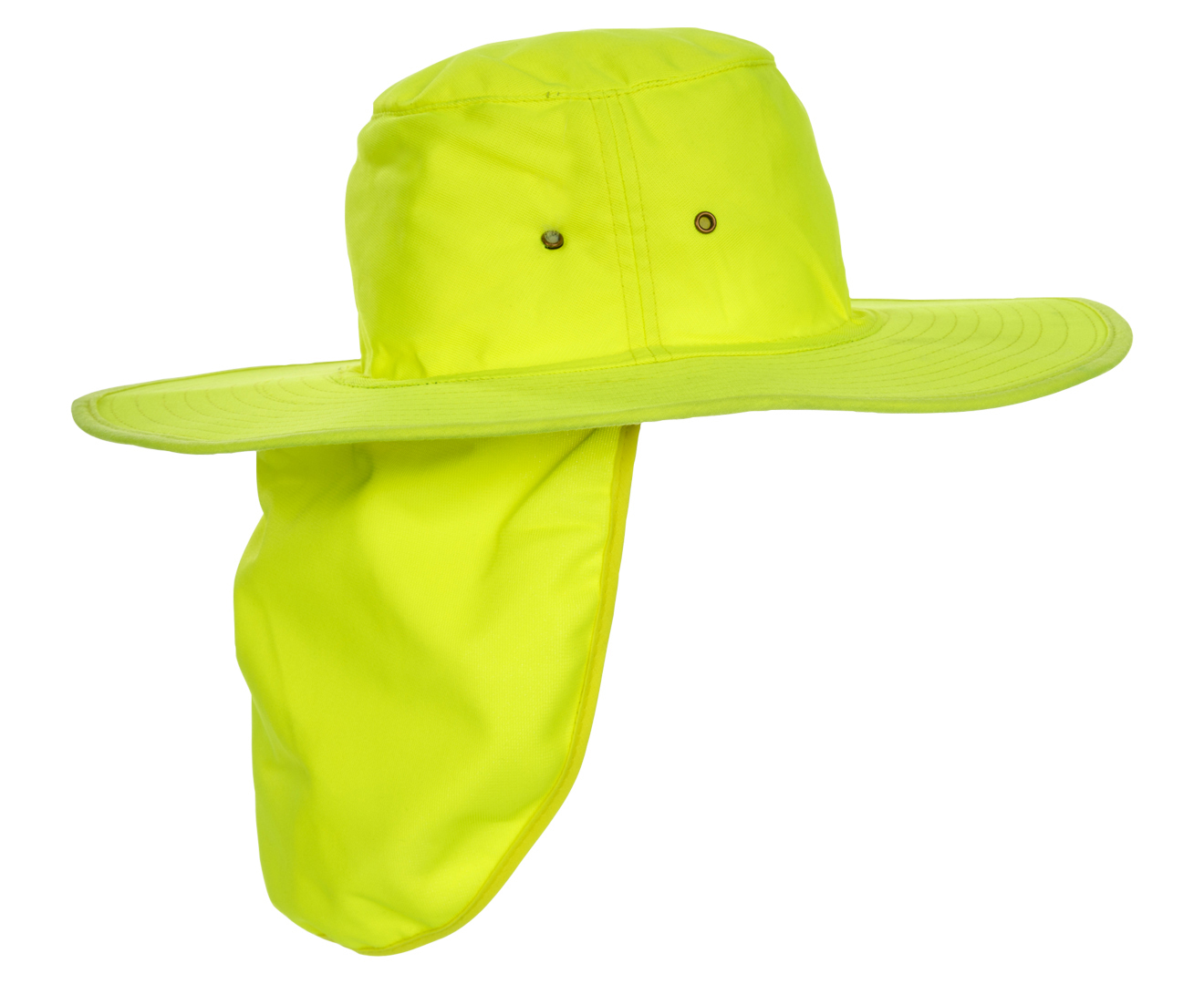 hard hat sun brim with neck flap