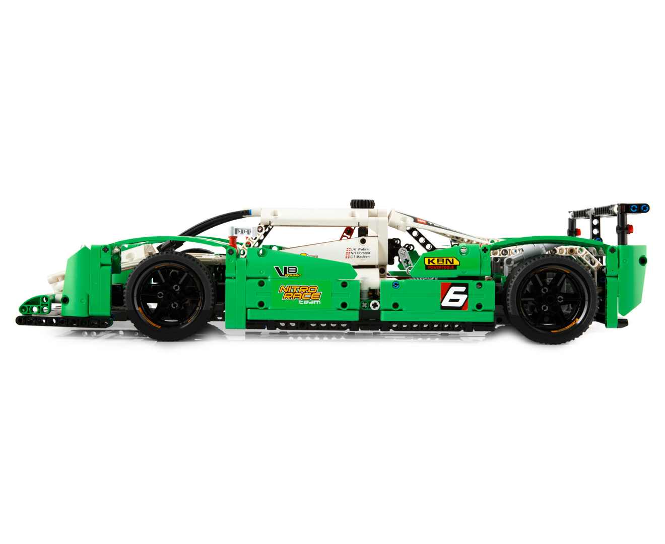 Lego technic green race hot sale car