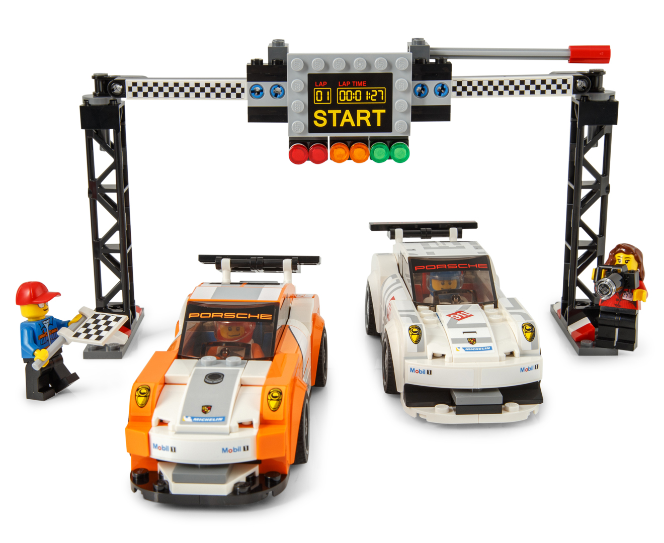 Lego® Speed Champions Porsche 911 Gt Finish Line Building Set 