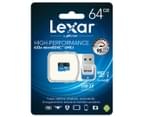 Lexar High-Speed 64GB microSDXC Data Storage & Reader 2