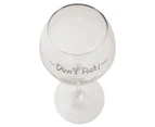 Good Day Wine Glass - Clear