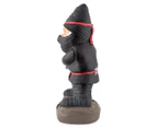 The Ninja Garden Gnome - Black/Red