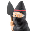 The Ninja Garden Gnome - Black/Red