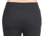 Under Armour Women's Charged Cotton Tri-Blend Capri Pants - Black