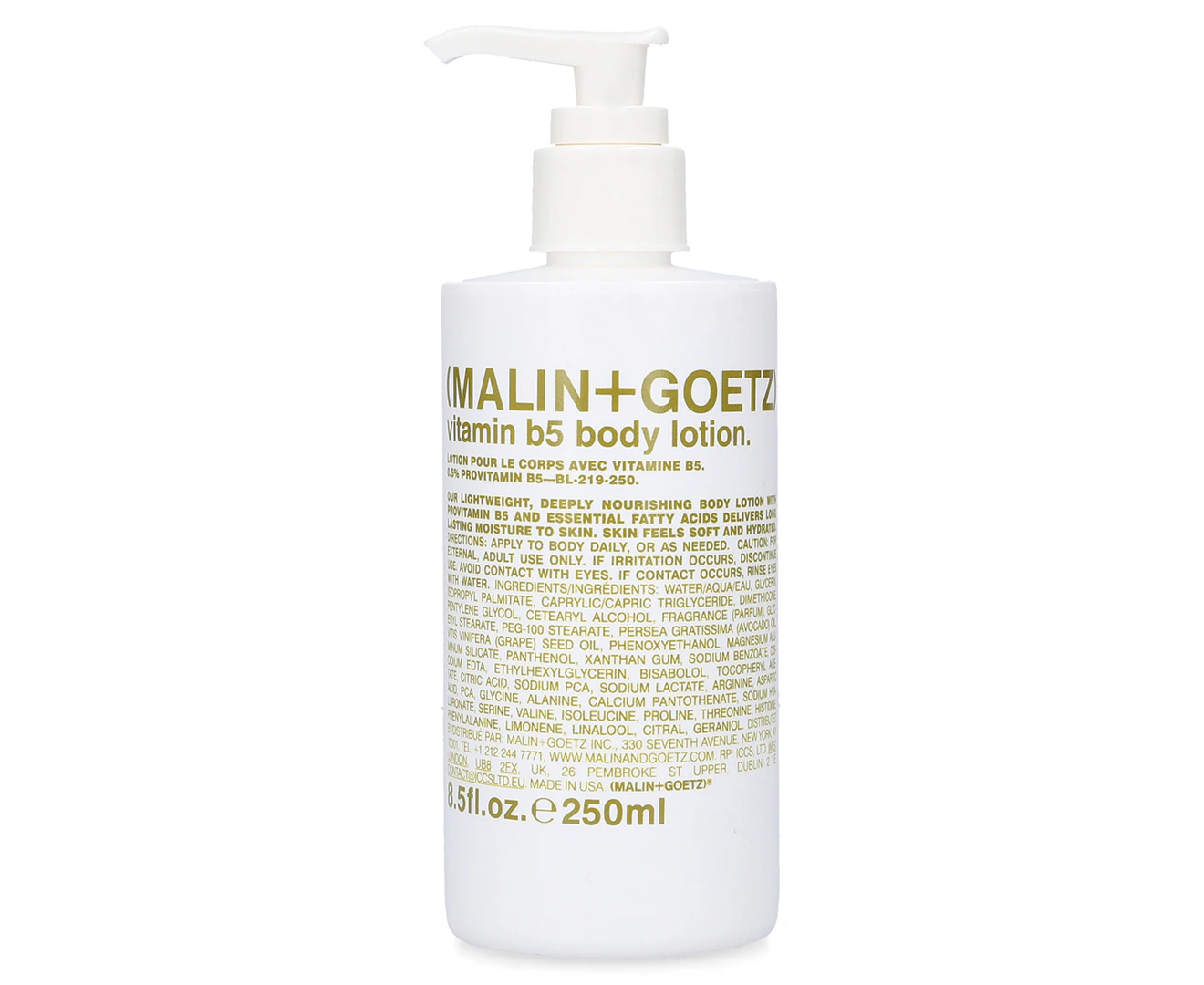 Malin+Goetz Vitamin B5 Body Lotion 250mL