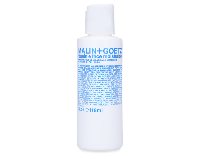Malin+Goetz Vitamin E Face Moisturiser 118mL