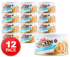 12 x Heinz Chicken Shreds Of Chicken Breast 85g - Springwater & Sea Salt