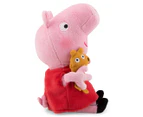 Peppa Pig 15cm Red Dress Plush Toy