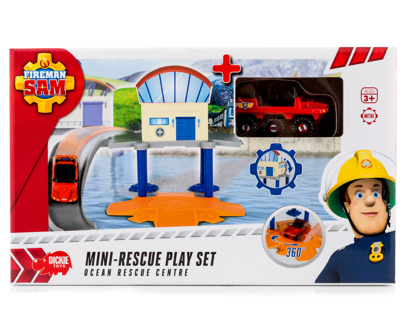 Fireman Sam Mini Ocean Rescue Centre Playset | Catch.com.au